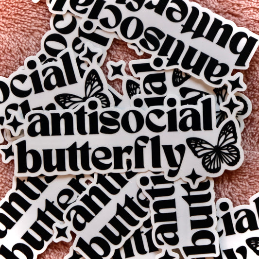 Antisocial butterfly - vinyylitarra | Varastontyhjennys